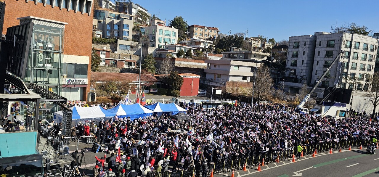 광화문 300만 탄핵반대 집회...전국 곳곳 탄핵 반대 목소리