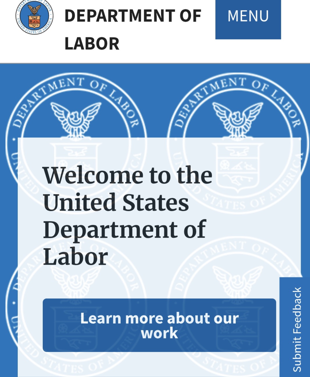 美 노동부 장관 