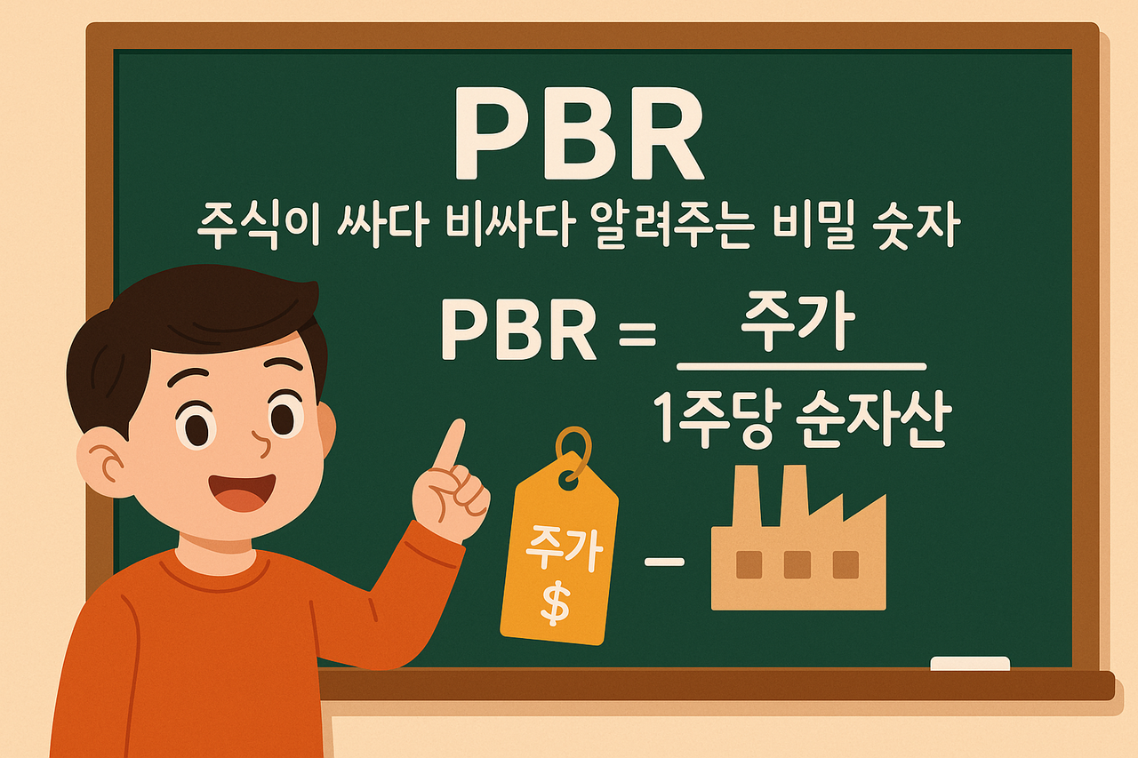 어린이 경제] 주식이 싸다 비싸다 알려주는 숫자, PBR < 경제·금융 < 기사본문 - 프리진경제