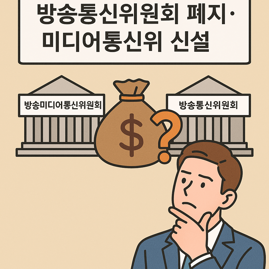 어린이 경제] 방통위를 없애는 데에 얼마나 들까요? < 경제·금융 < 기사본문 - 프리진경제