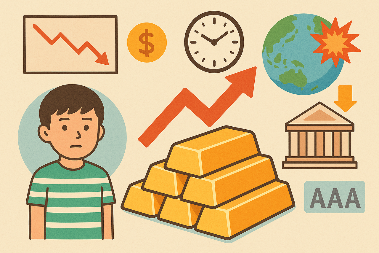 어린이 경제] 금값이 요즘 왜 이렇게 오를까요? < 경제·금융 < 기사본문 - 프리진경제